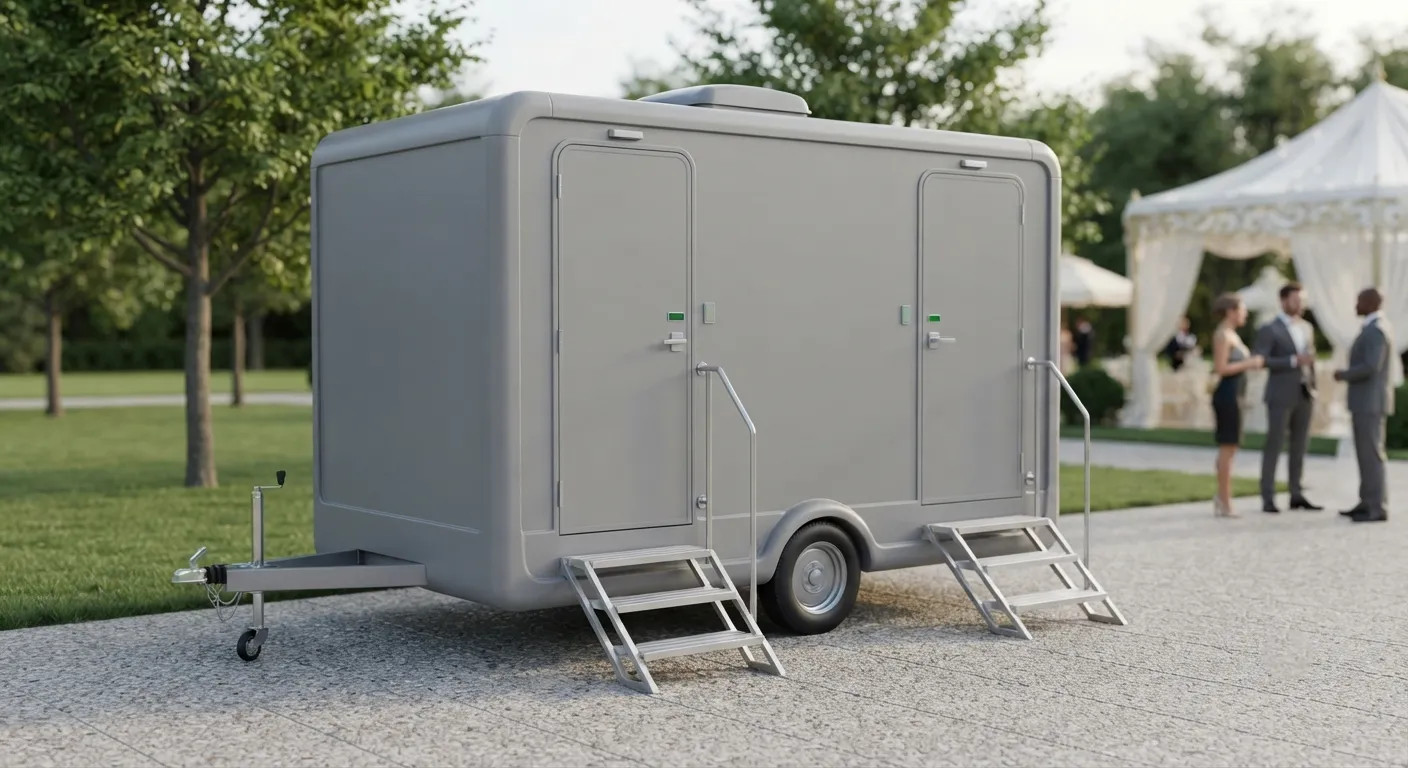 2 Stall Restroom Trailer in Philadelphia, PA