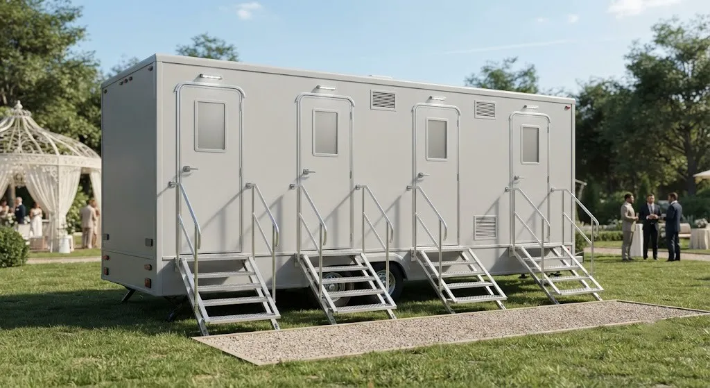 4 Stall Restroom Trailer in Philadelphia, PA