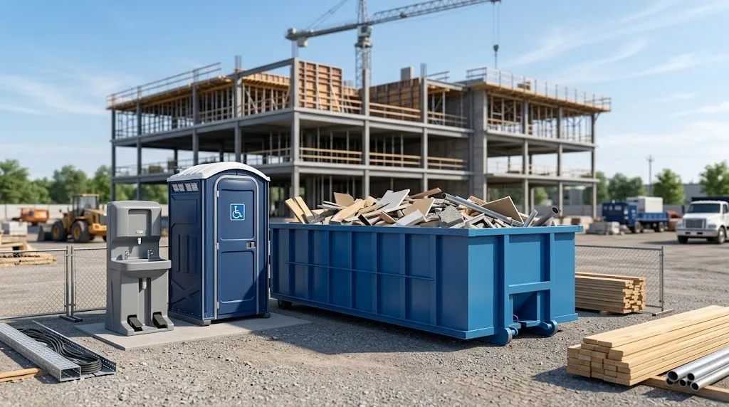 Construction Dumpster Rental in Philadelphia, PA