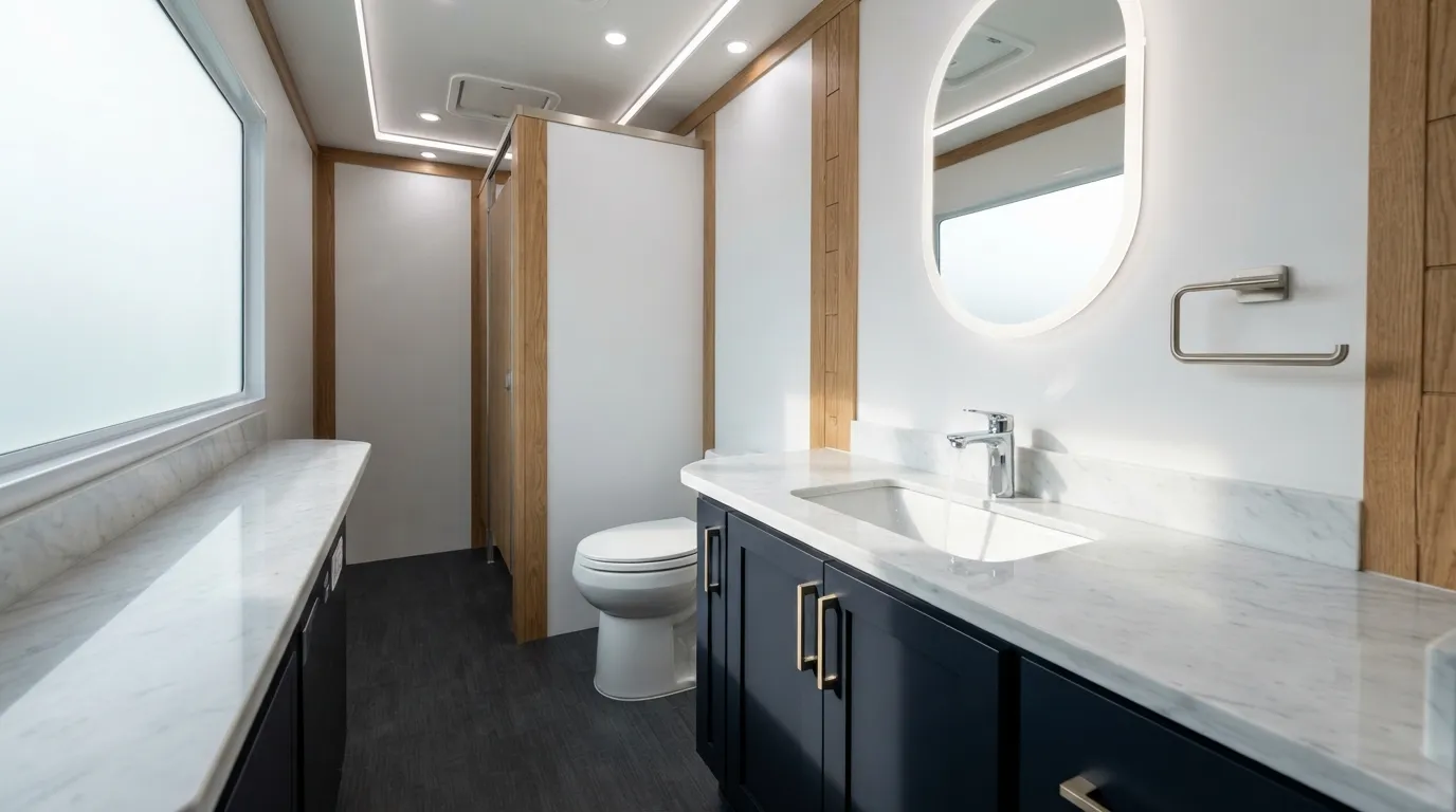 Luxury Restroom Trailer in Philadelphia, PA